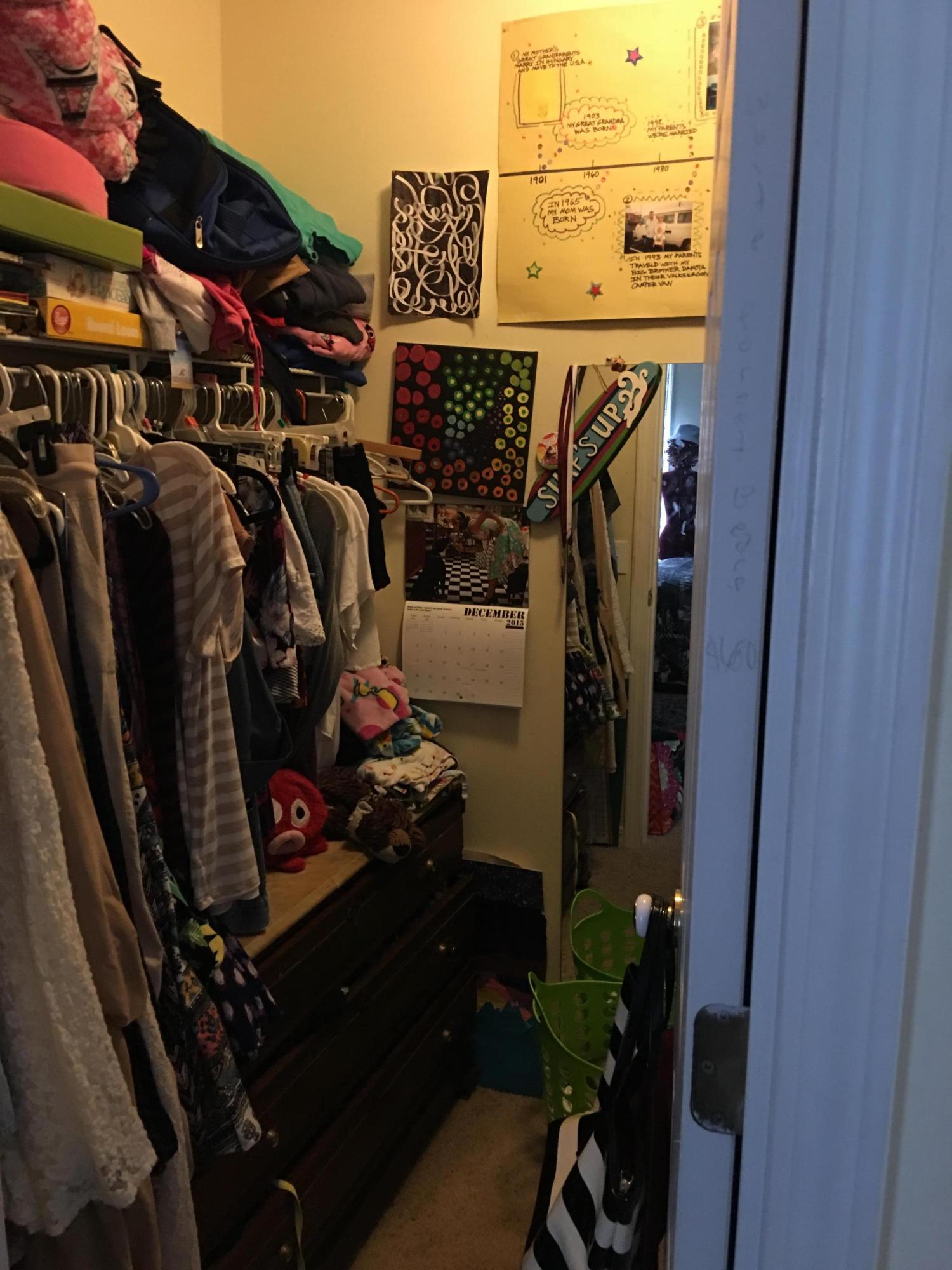 274 North Bishop Road Santa Rosa Beach, FL 32459 - Photo 10 of 17 a view of walk in closet with clothes