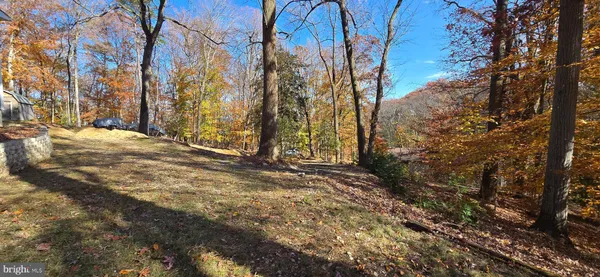 a view of a backyard of the house