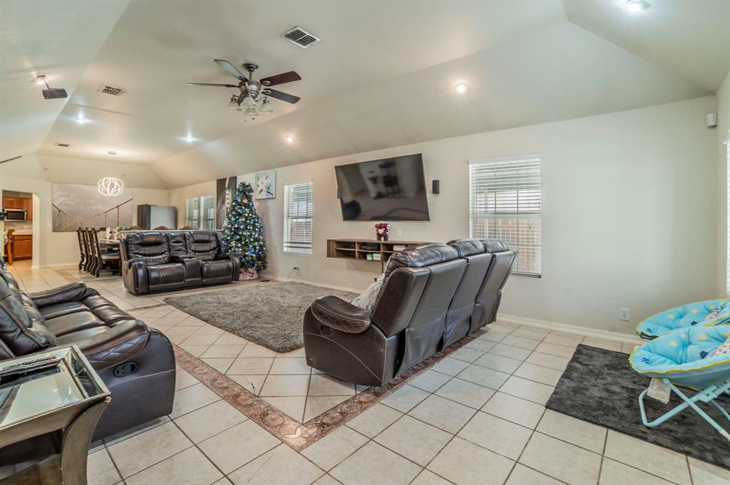 3934 Harlingen Street Dallas, TX 75212 - Photo 5 of 26 a living room with furniture and a flat screen tv