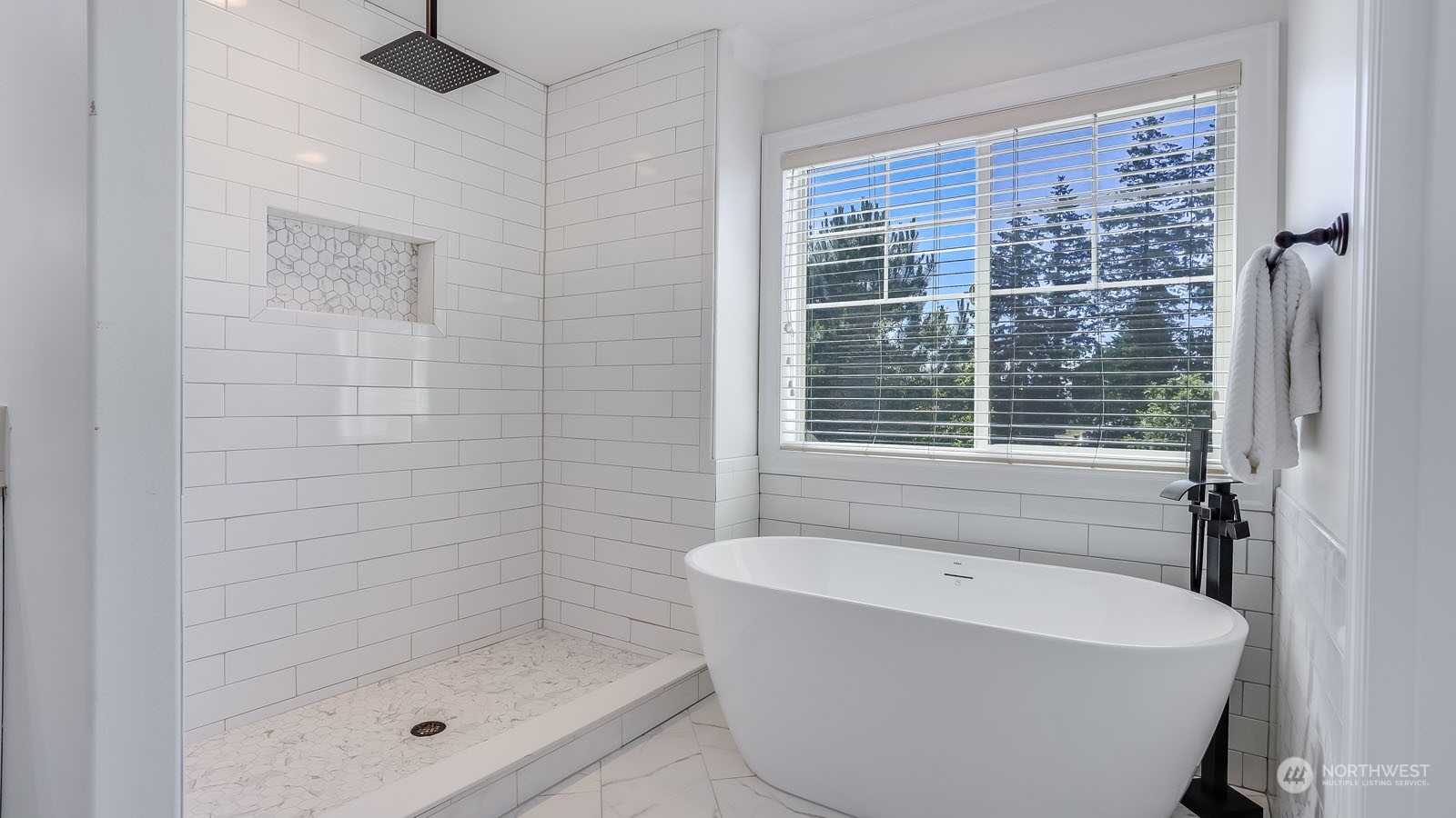 1152 Queen Avenue Northeast Renton, WA 98056 - Photo 26 of 40 a bathroom with a bathtub and shower