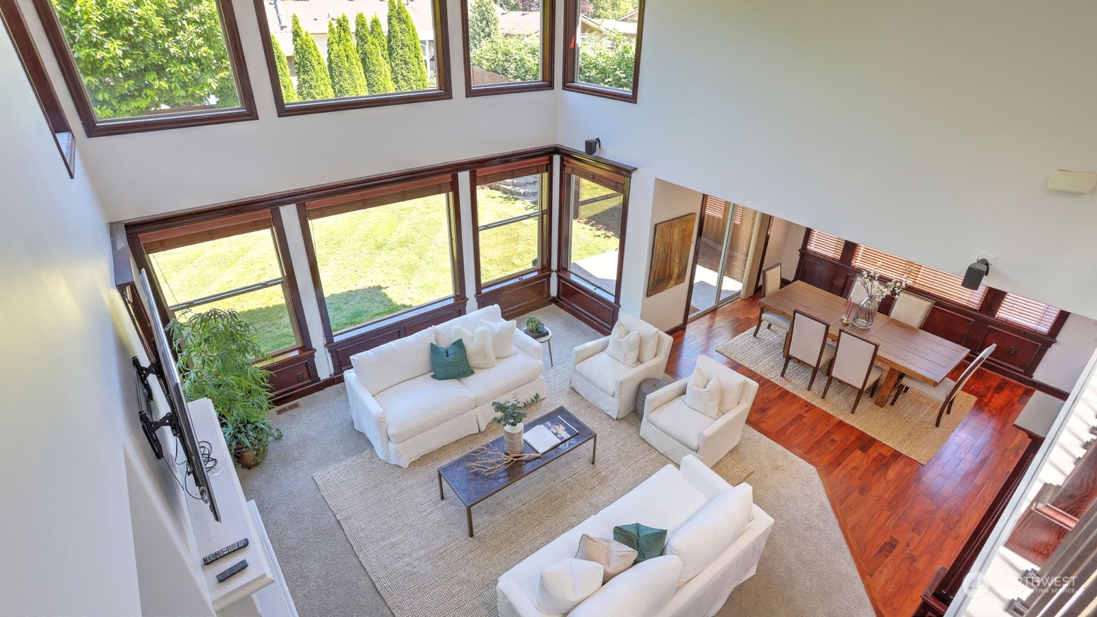 1152 Queen Avenue Northeast Renton, WA 98056 - Photo 9 of 40 a living room with furniture and a large window