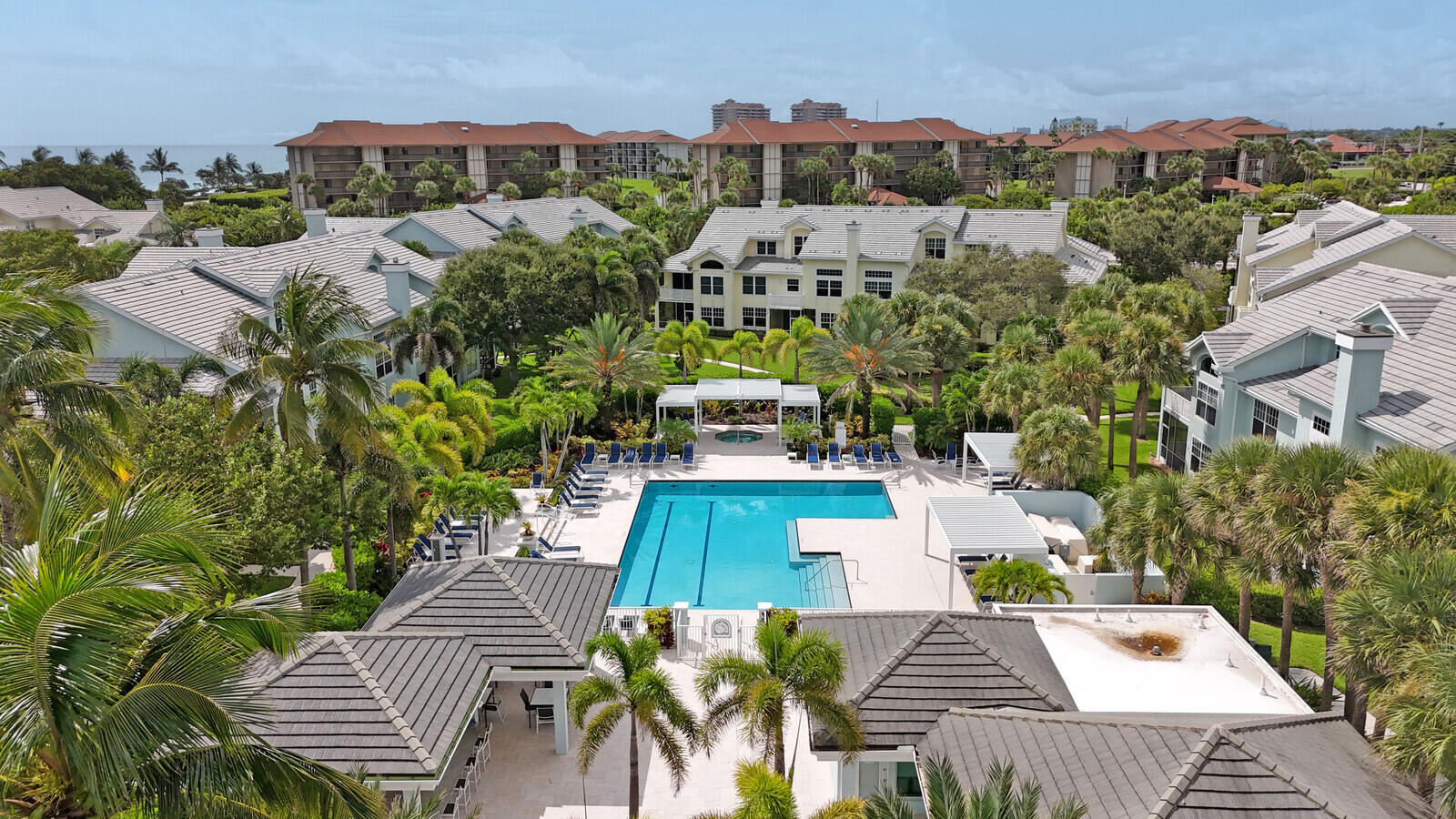 705 Mainsail Circle Jupiter, FL 33477 - Photo 48 of 51 an aerial view of a house with a garden