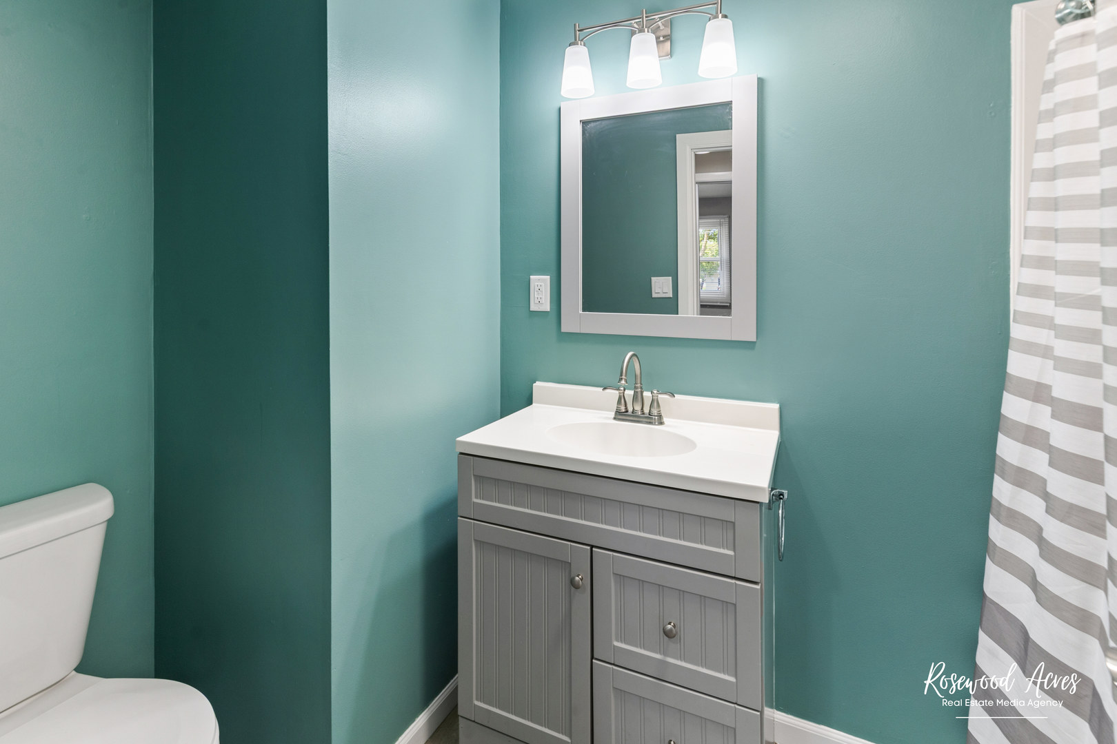 502 East 3rd Street Herscher, IL 60941 - Photo 10 of 15 a bathroom with a sink and a toilet