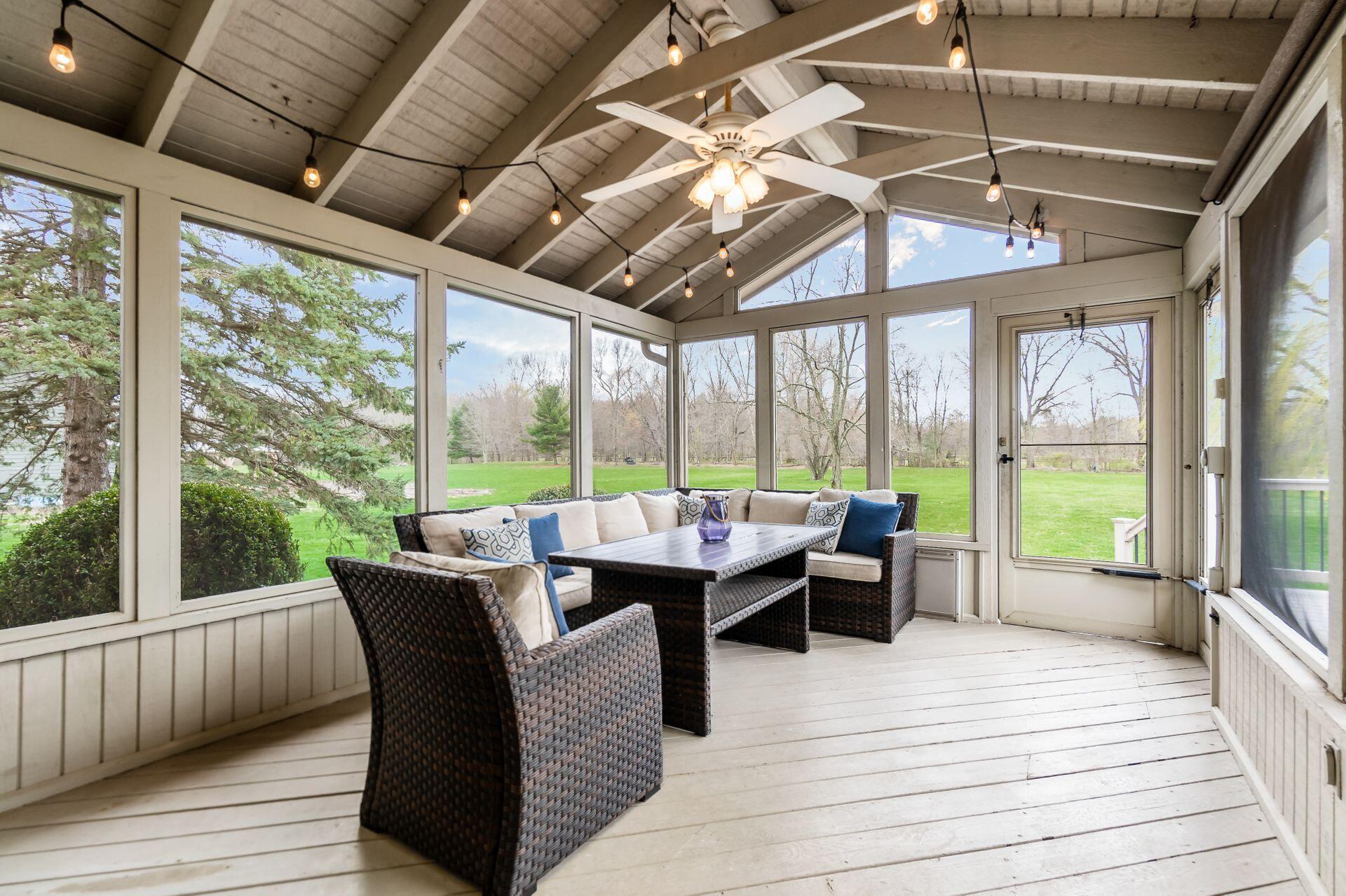 9936 Hoover Woods Road Galena, OH 43021 - Photo 35 of 47 Screened Porch