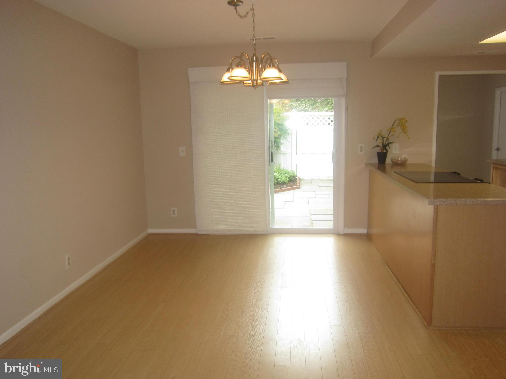 Laminate flooring through main living space