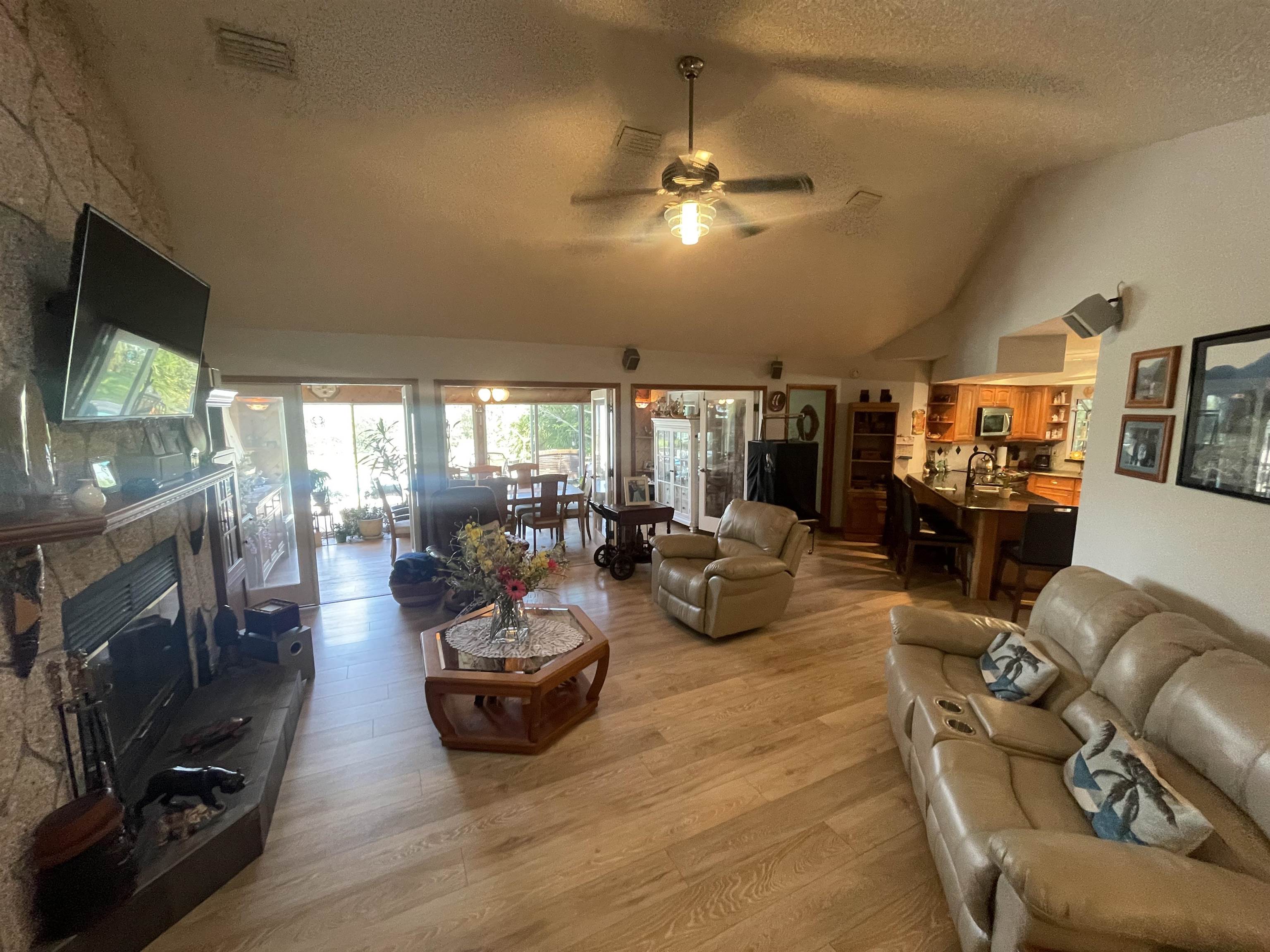 6325 Salado Road St. Augustine, FL 32080 - Photo 11 of 28 a living room with furniture and a flat screen tv