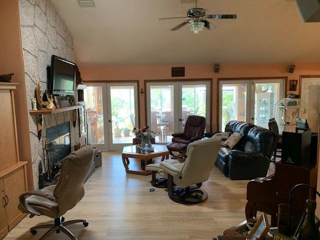 6325 Salado Road St. Augustine, FL 32080 - Photo 12 of 28 a living room with furniture or window and a flat screen tv