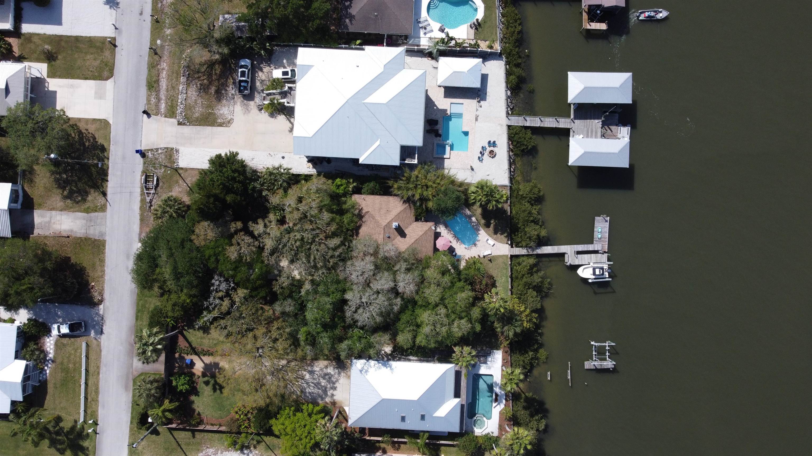 6325 Salado Road St. Augustine, FL 32080 - Photo 26 of 28 an aerial view of a house