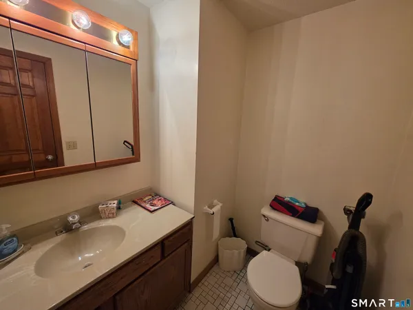 a bathroom with a sink and a toilet