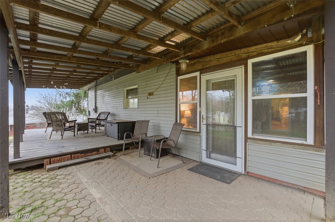 1101 47th Street Vienna, WV 26105 - Photo 30 of 40 Patio is just off the sunroom