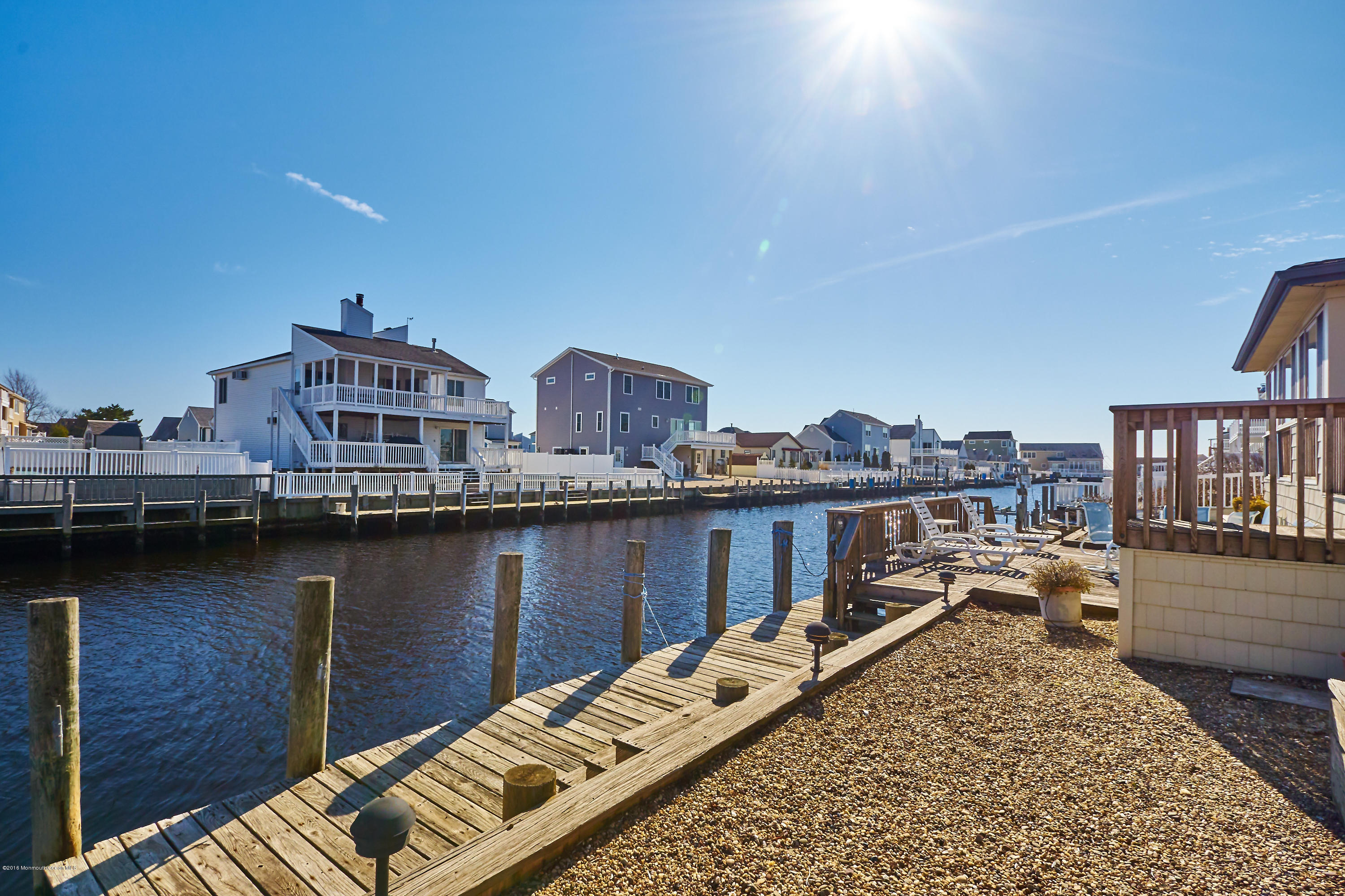 132 Peter Road Manahawkin, NJ 08050 - Photo 3 of 36 a view of a roof deck with lake view