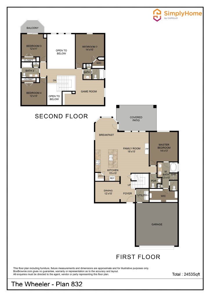 29622 Clover Shore Drive Spring, TX 77386 - Photo 20 of 20 a picture of a floor plan
