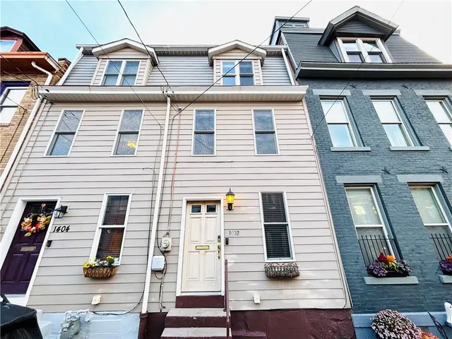 a view of a building with many windows
