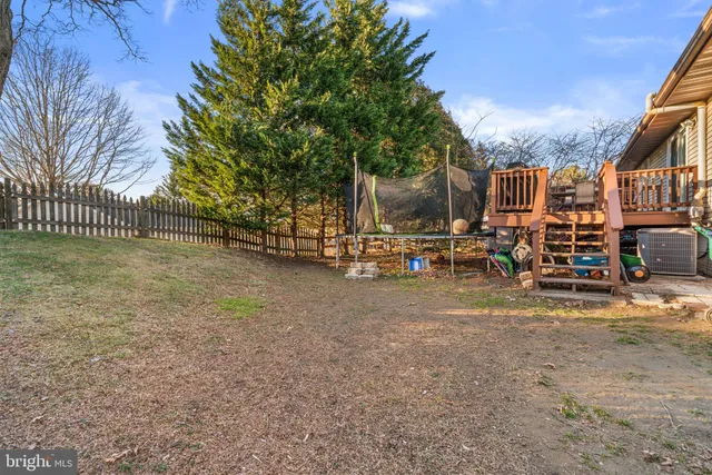 a view of outdoor space with garden