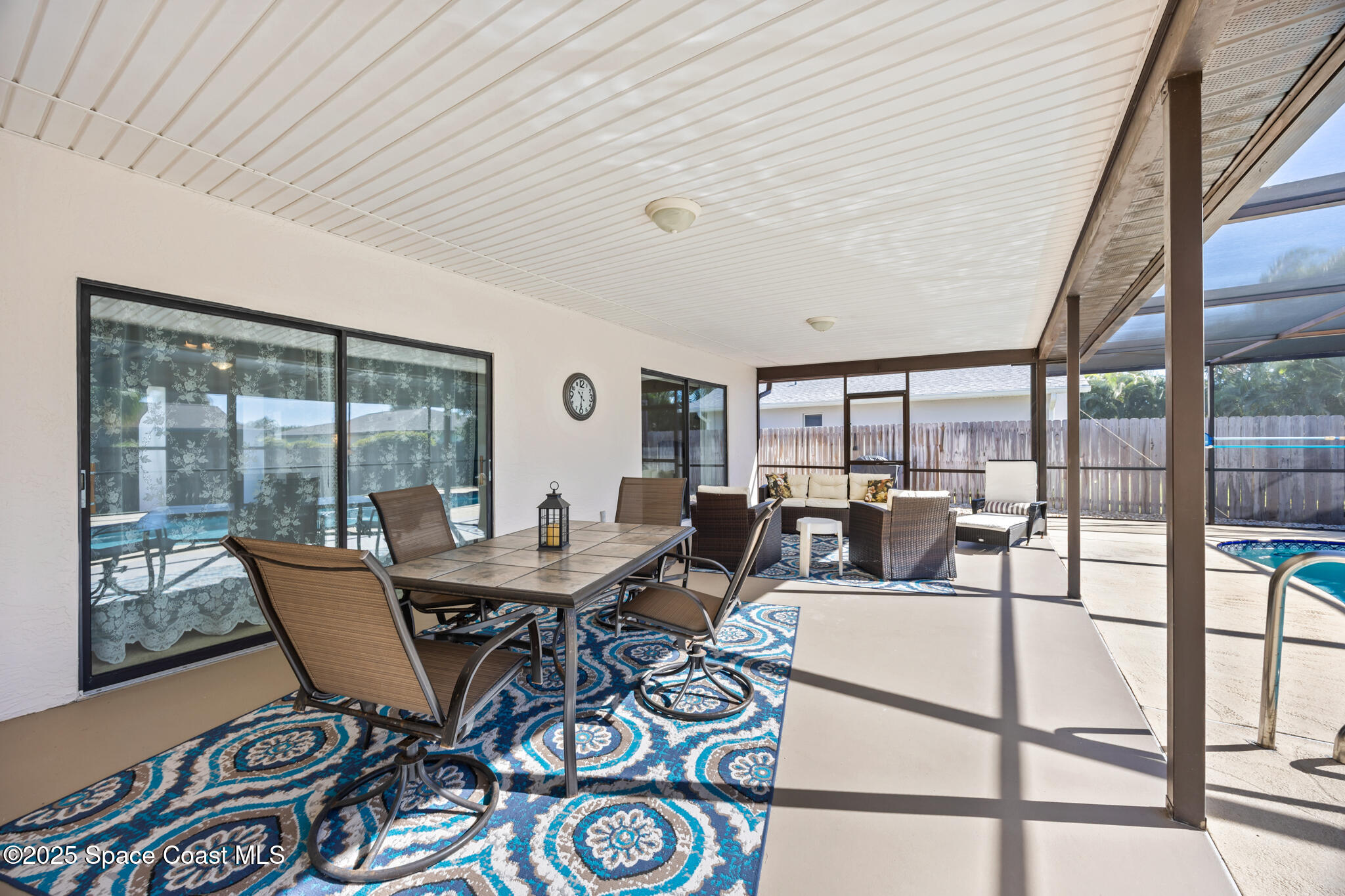 419 Coach Road Satellite Beach, FL 32937 - Photo 26 of 37 Exterior Pool Side