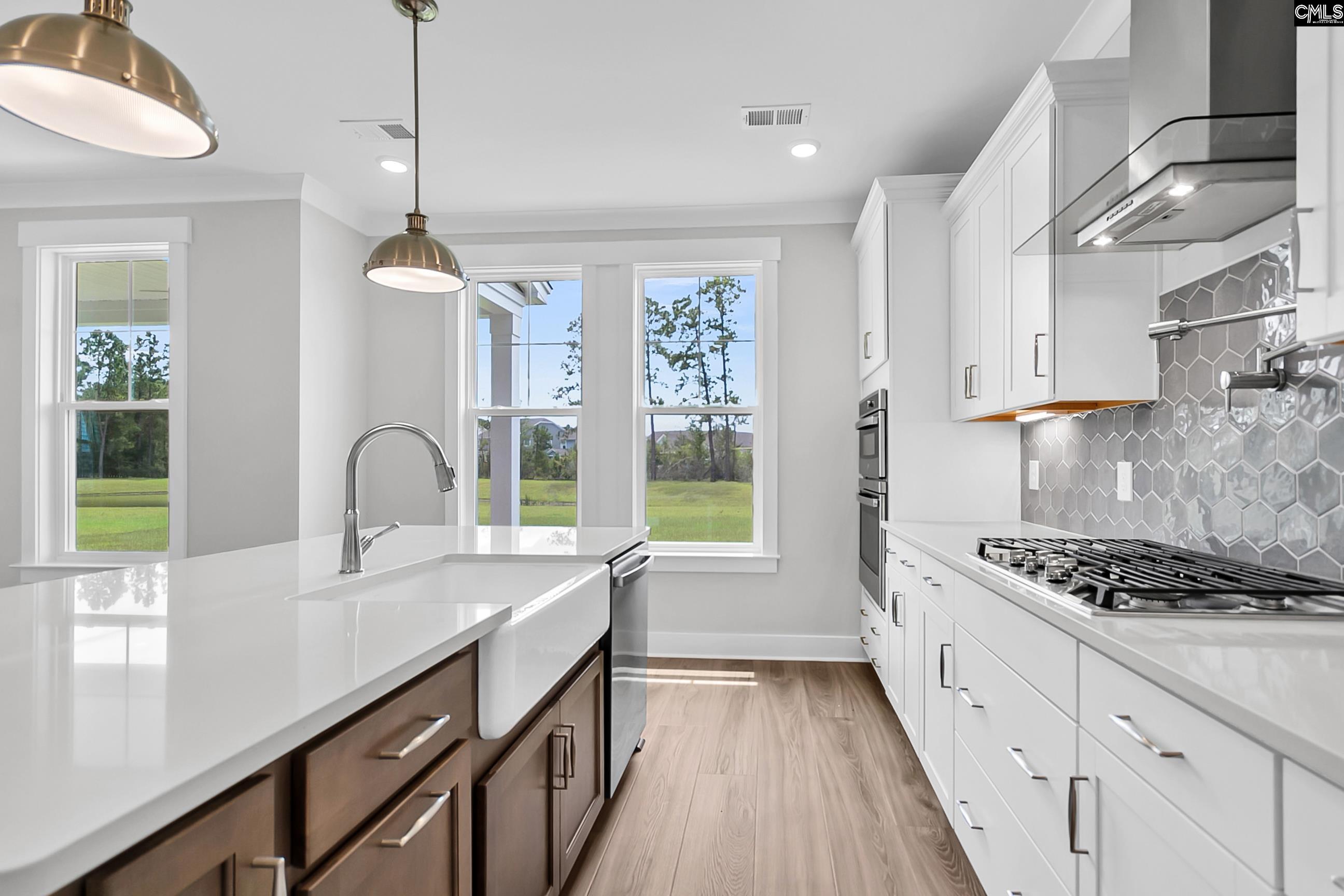 637 Falling Leaf Lane Chapin, SC 29036 - Photo 6 of 14 a kitchen with sink a stove and cabinets