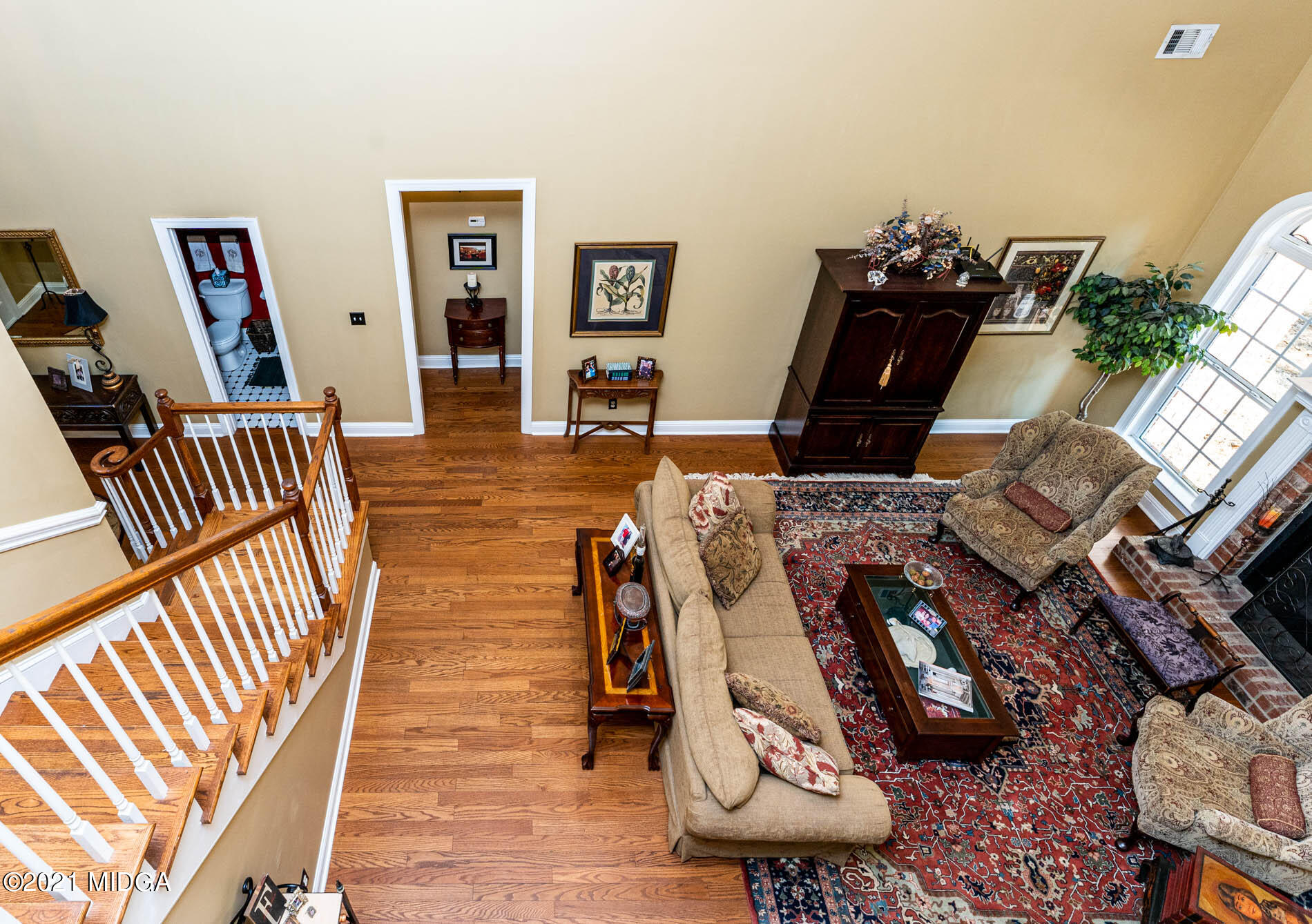3368 Tidwell Road Lizella, GA 31052 - Photo 36 of 43 a view of a living room and dining room