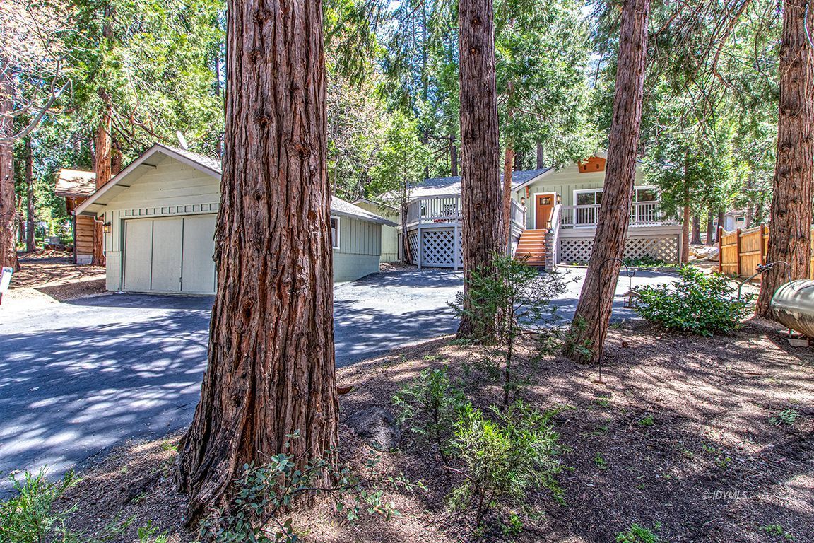 25104 Fern Valley Road Idyllwild, CA 92549 - Photo 54 of 55 a view of a house with a tree in the yard