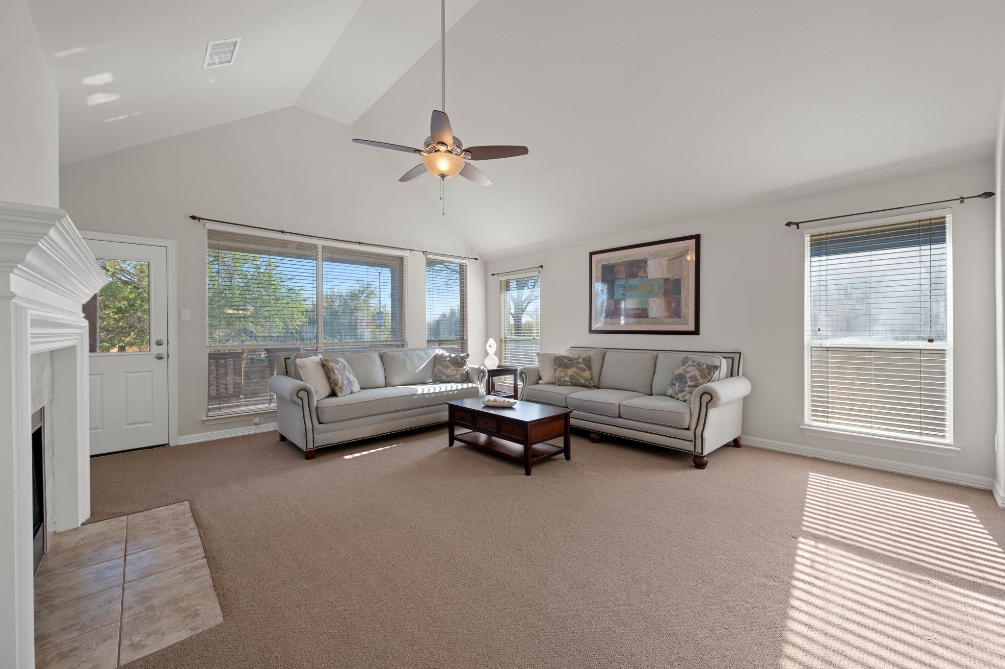 2221 Village View Loop Pflugerville, TX 78660 - Photo 12 of 25 a living room with furniture and a large window
