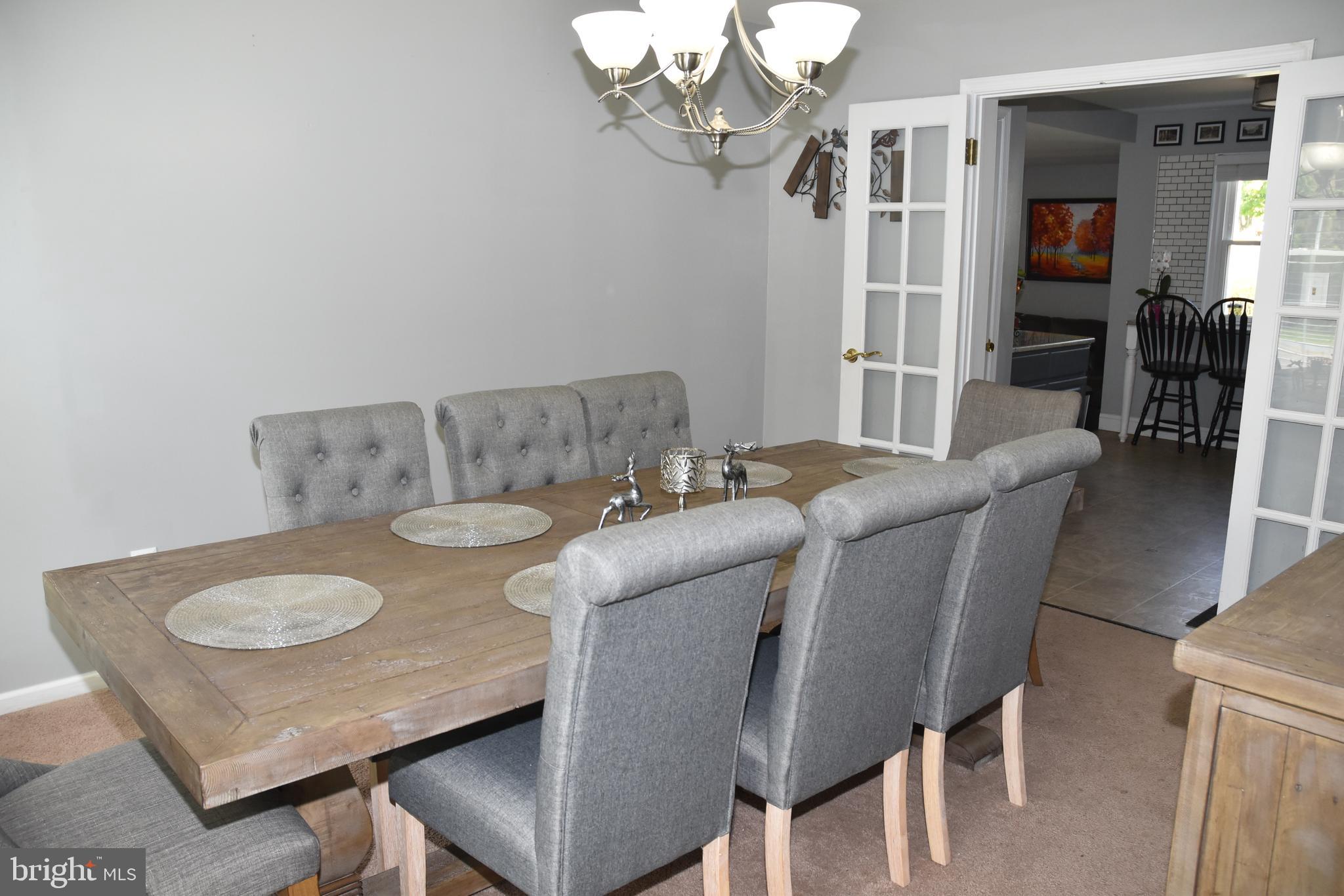225 Knapp Road Lansdale, PA 19446 - Photo 5 of 29 Dining Room With French Doors to Kitchen