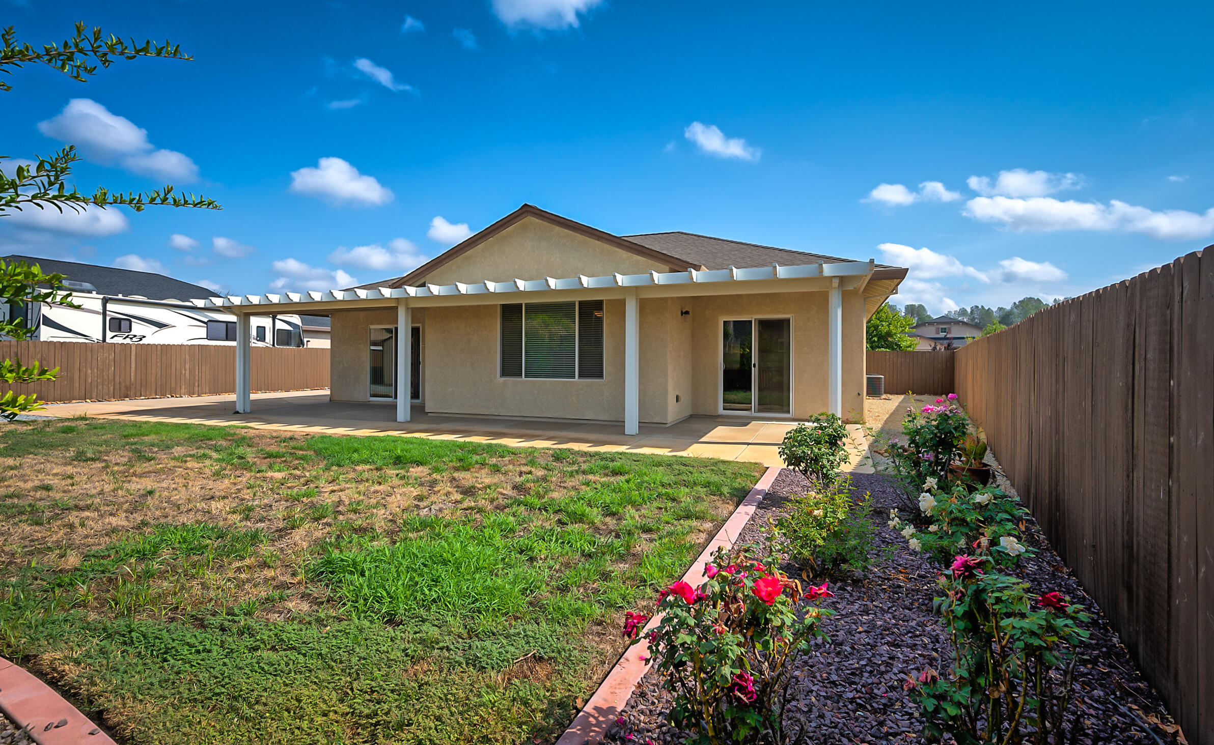 3375 Hotlam Road Redding, CA 96002 - Photo 31 of 38 a front view of a house with a yard