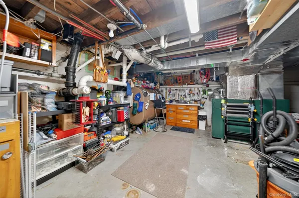 a view of storage and utility room