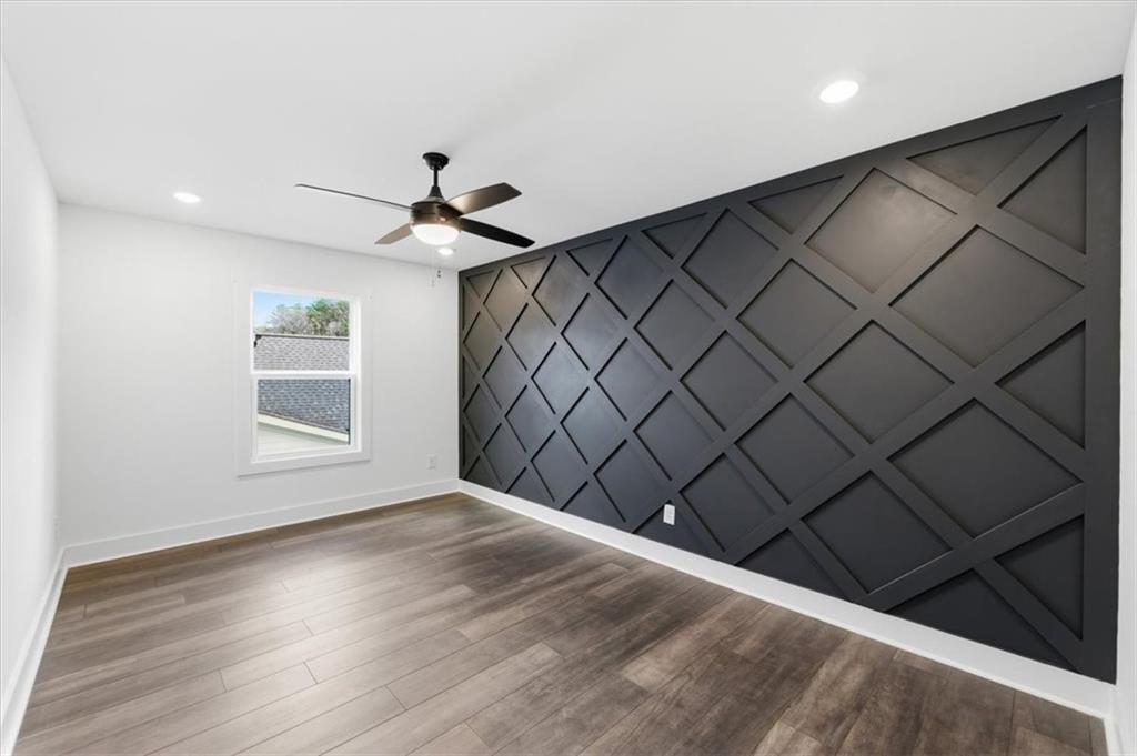 139 Old Alabama Road Southeast Emerson, GA 30137 - Photo 29 of 50 a view of a ceiling fan and wooden floor