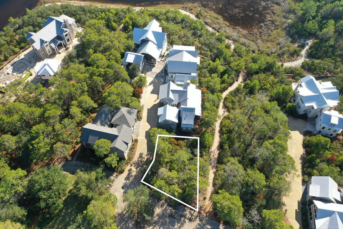 Lot 6 Cedar Fork Road Santa Rosa Beach, FL 32459 - Photo 5 of 18 an aerial view of a house