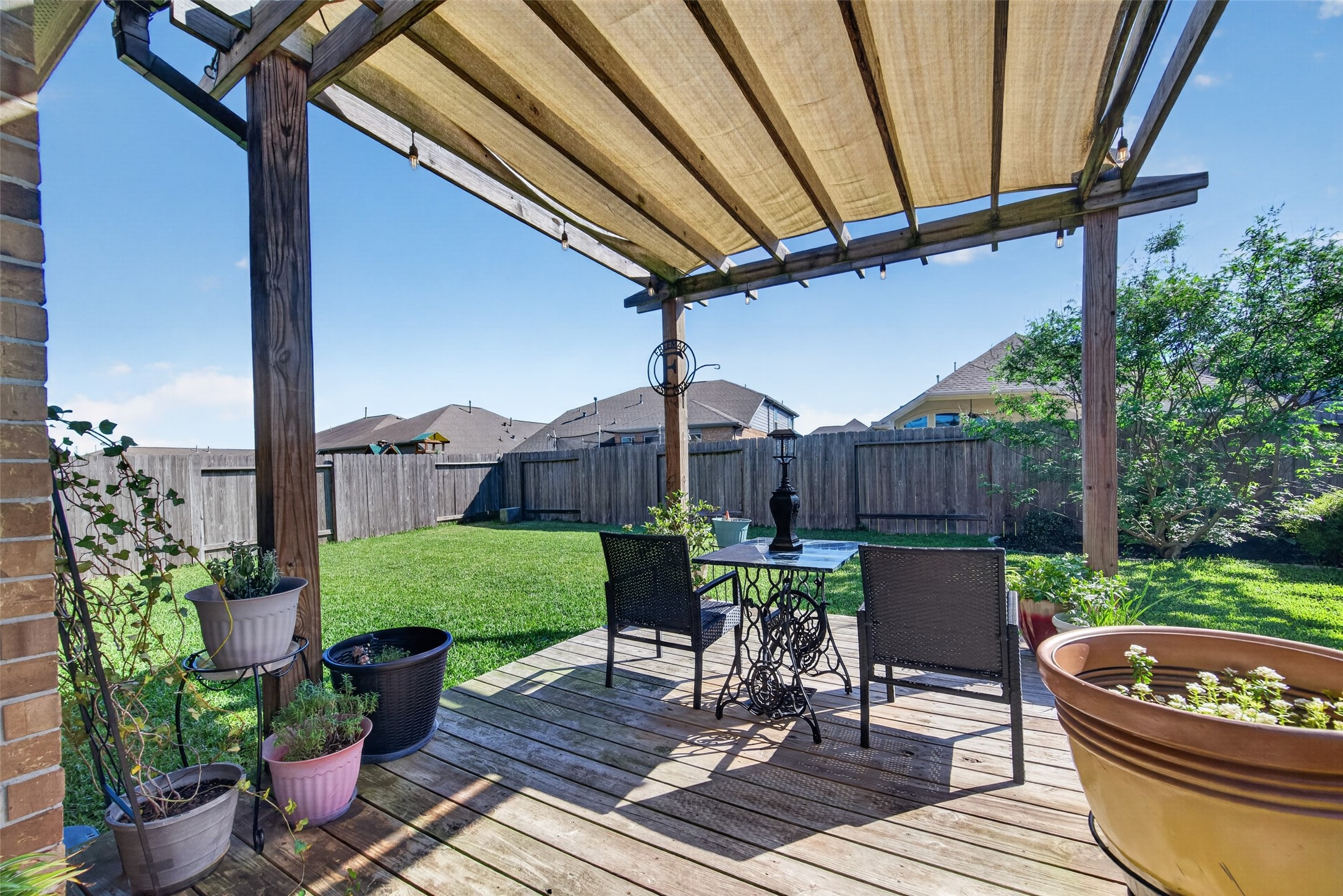 8630 Willet Street Baytown, TX 77521 - Photo 43 of 49 deck space