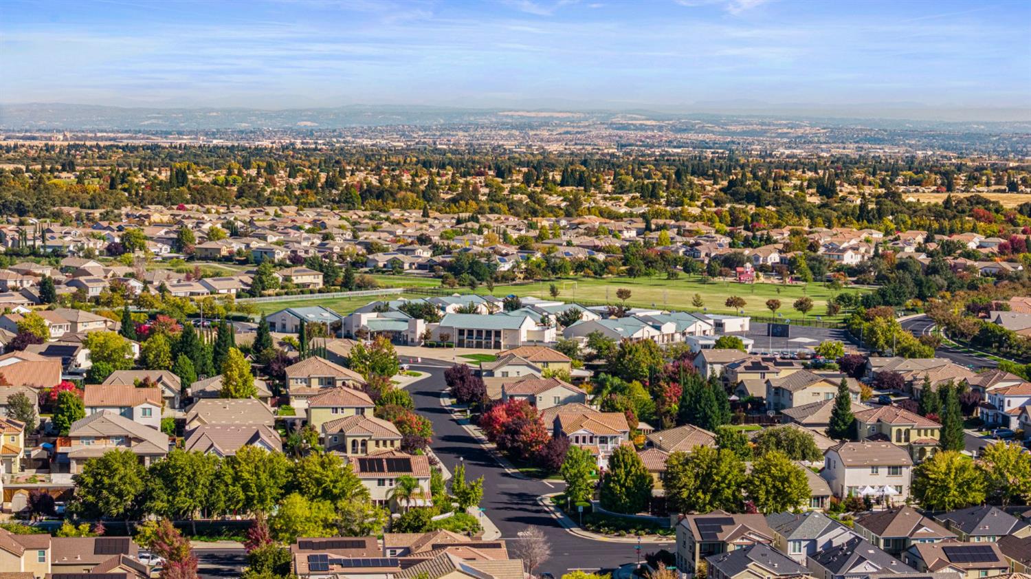3017 Checkerspot Street Roseville, CA 95747 - Photo 55 of 57 an aerial view of a city