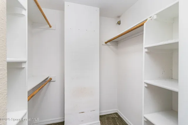 a view of hallway with stairs