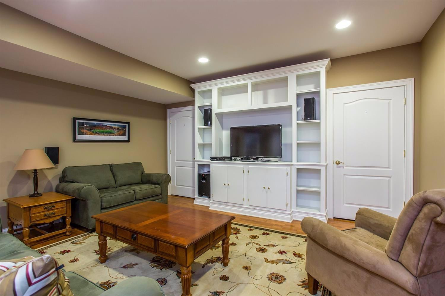 3773 Ridgeview Way Lexington, KY 40509 - Photo 37 of 47 The den area of the basement has built-i