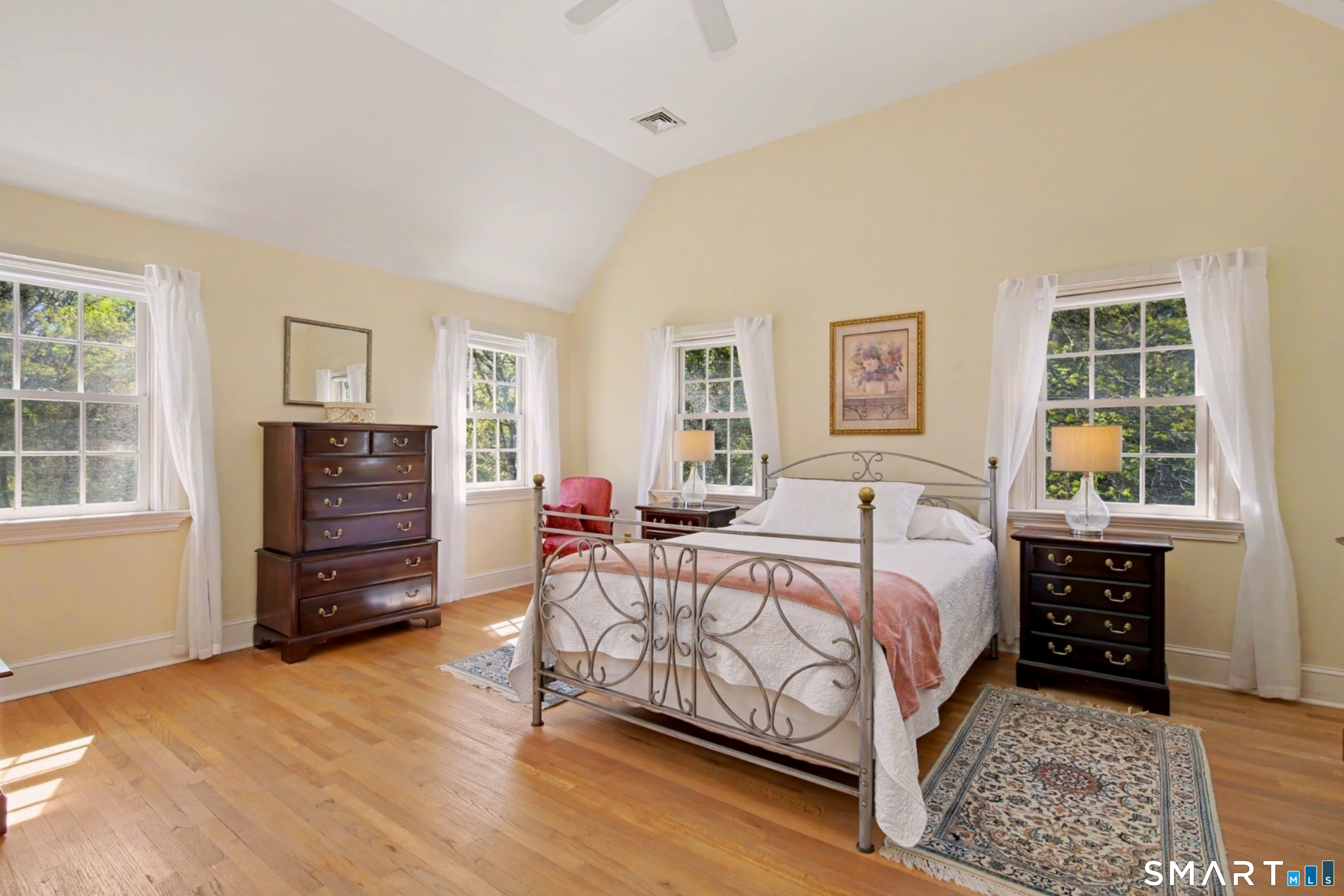 7 Jeremiah Sanford Road Redding, CT 06896 - Photo 26 of 40 Gracious primary bedroom with 12' ceiling