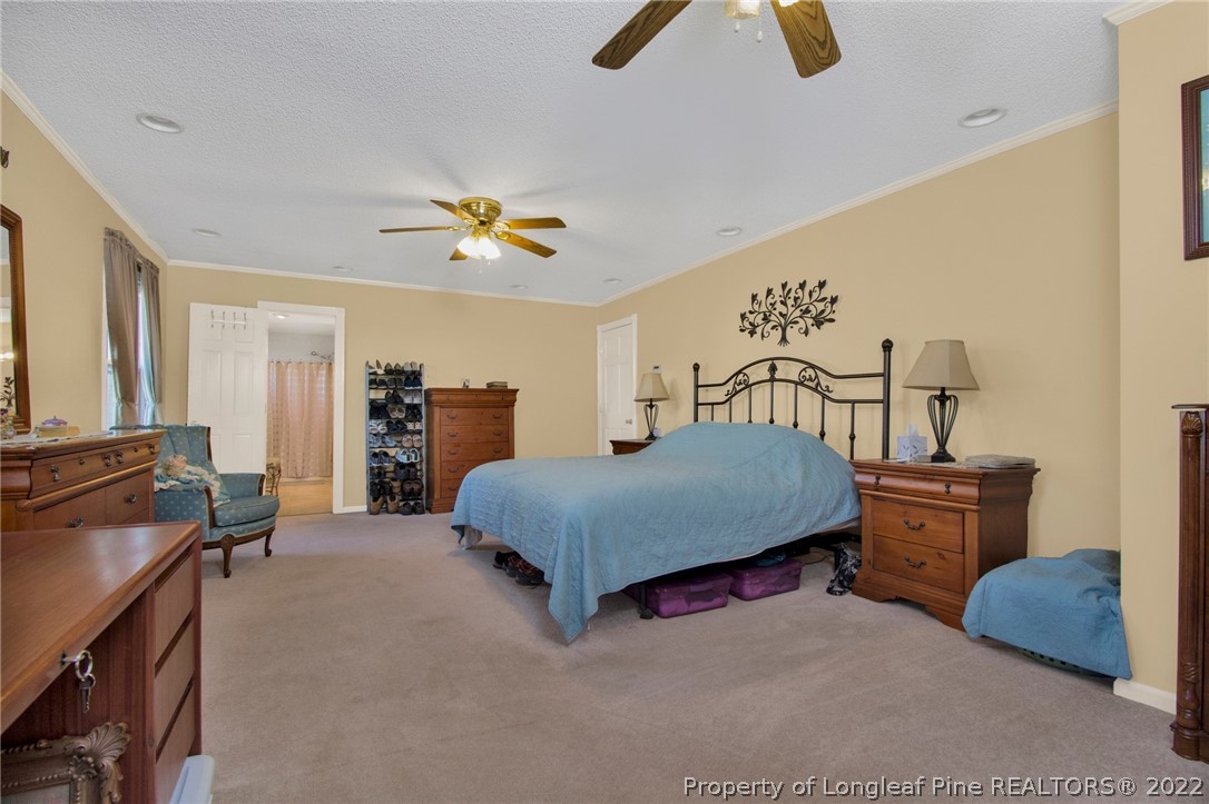 1197 Rowan Road Lumberton, NC 28358 - Photo 27 of 37 a bedroom with a bed and furniture