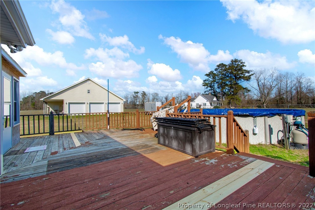 1197 Rowan Road Lumberton, NC 28358 - Photo 31 of 37 a view of a balcony with wooden floor