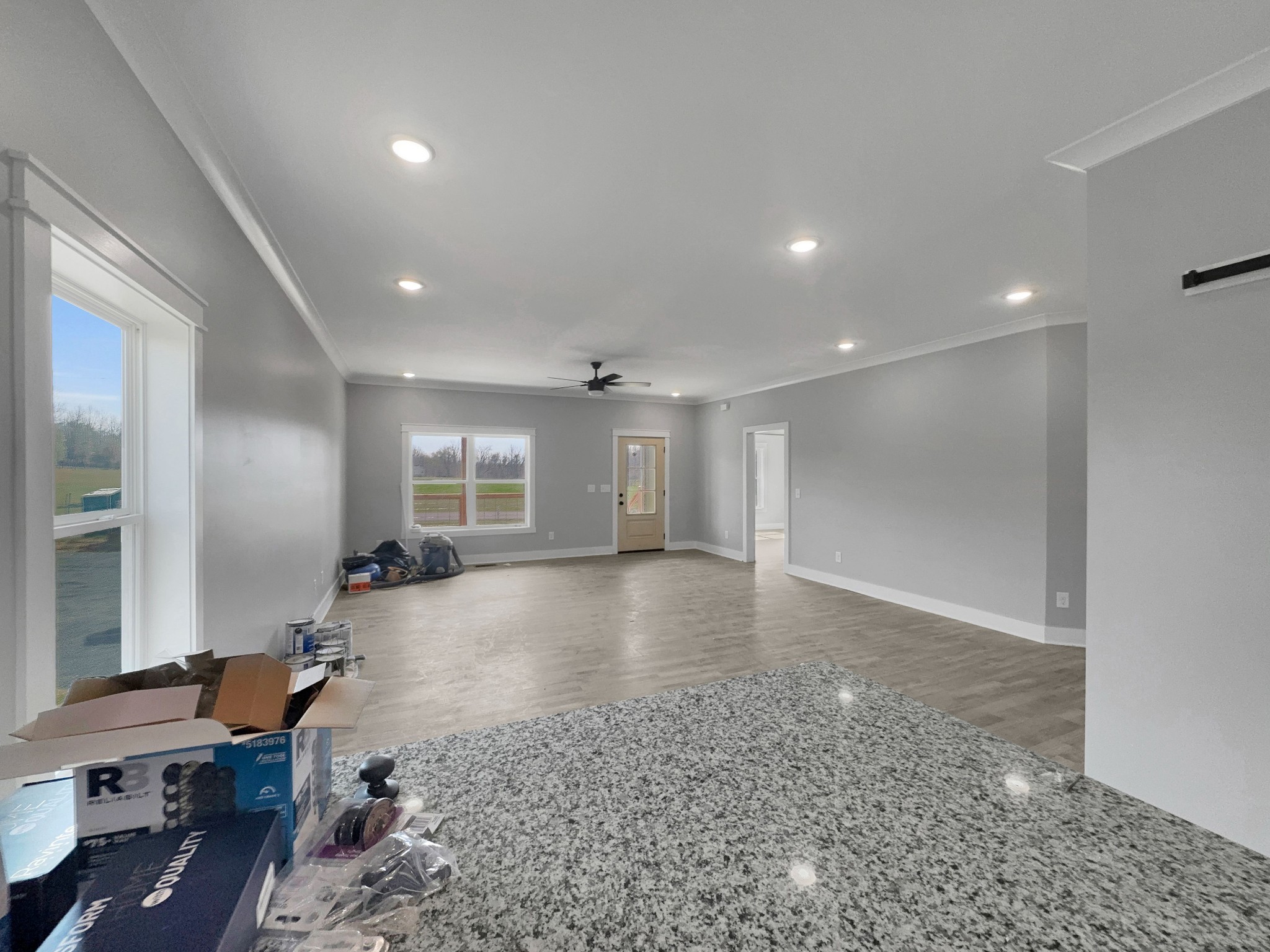 181 Rock House Hollow Road Bethpage, TN 37022 - Photo 20 of 50 a view of a room window and wooden floor