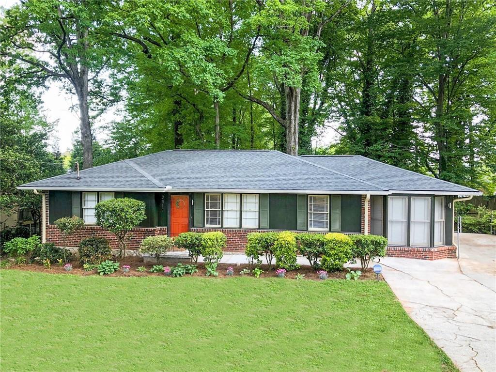 2817 Mt Olive Drive Decatur, GA 30033 - Photo 1 of 1 From its quiet and tree-lined drive to the surrounding series of single-story mid-century ranch homes, you’ll appreciate the stunning approach to this home.