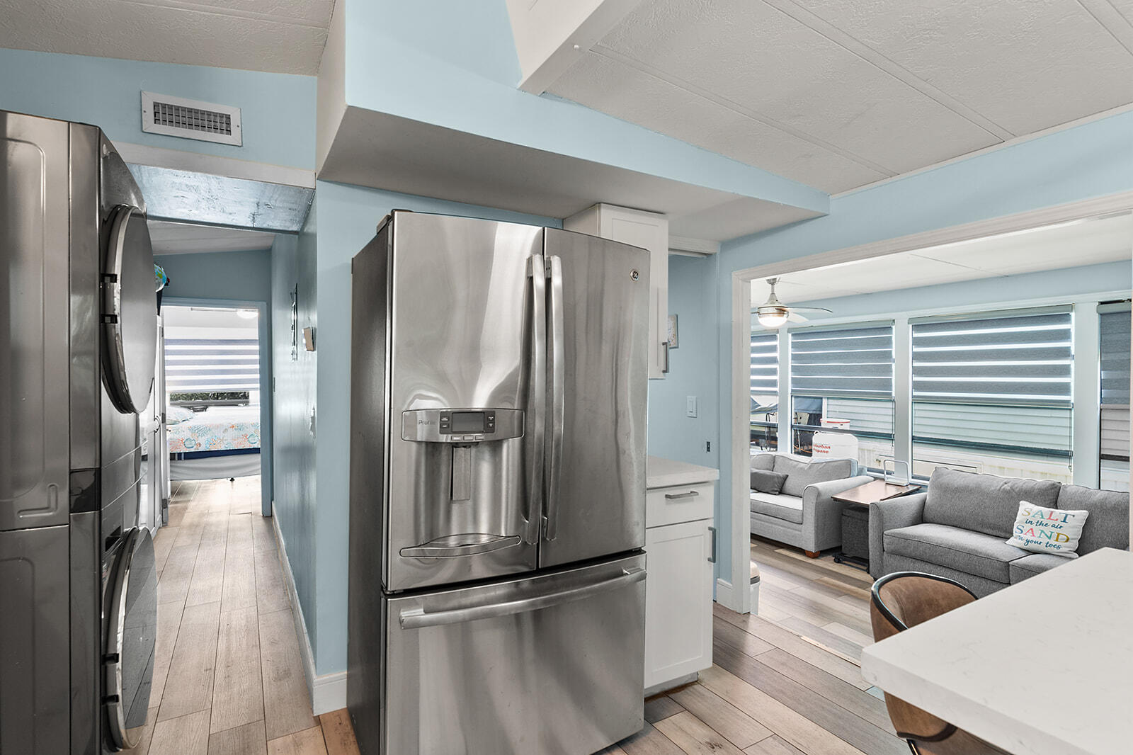 65821 Overseas Highway, Unit 35 Long Key, FL 33001 - Photo 18 of 82 a kitchen with stainless steel appliances granite countertop a refrigerator and a refrigerator
