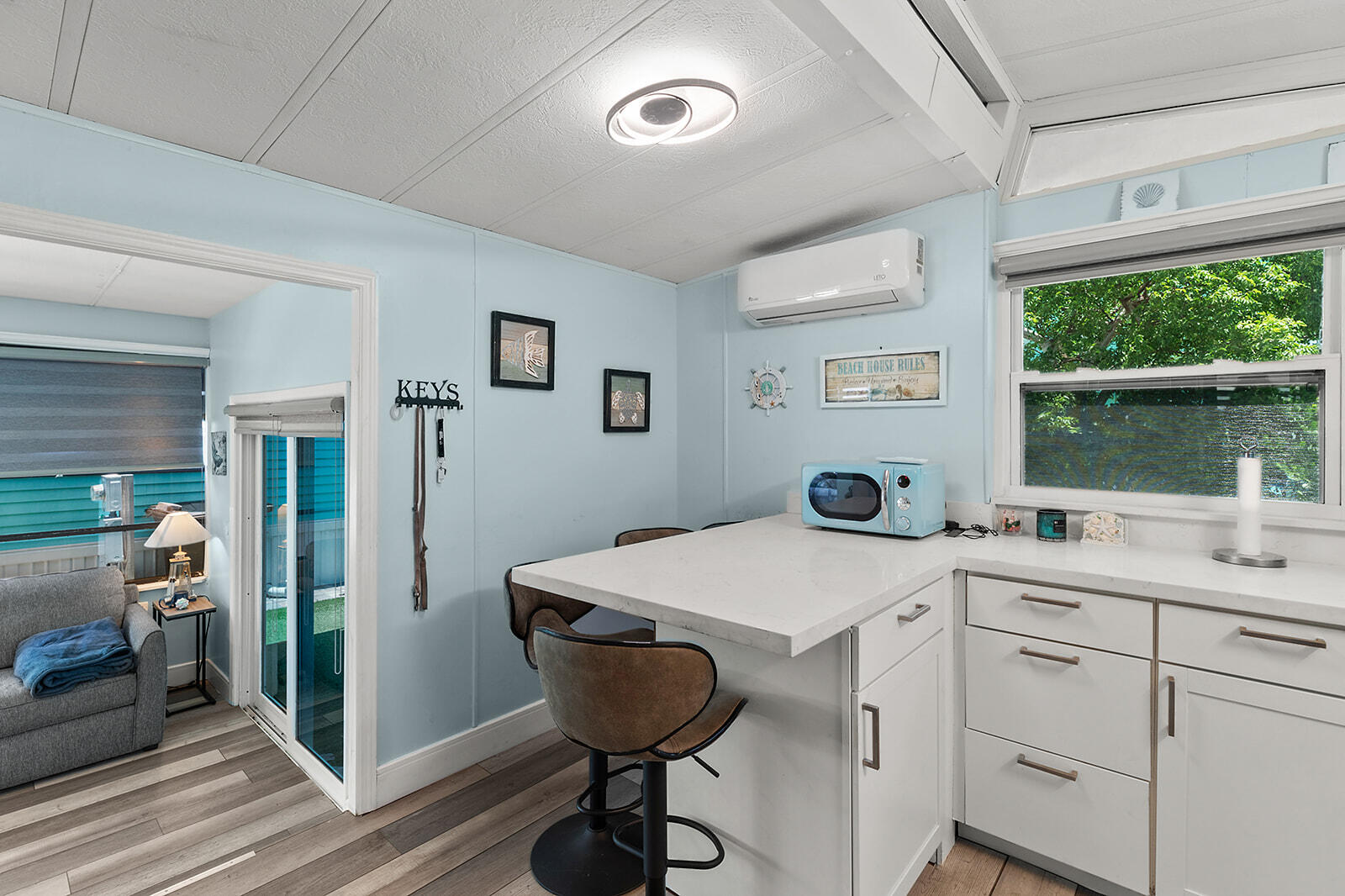 65821 Overseas Highway, Unit 35 Long Key, FL 33001 - Photo 20 of 82 a kitchen that has a cabinets and a table in it