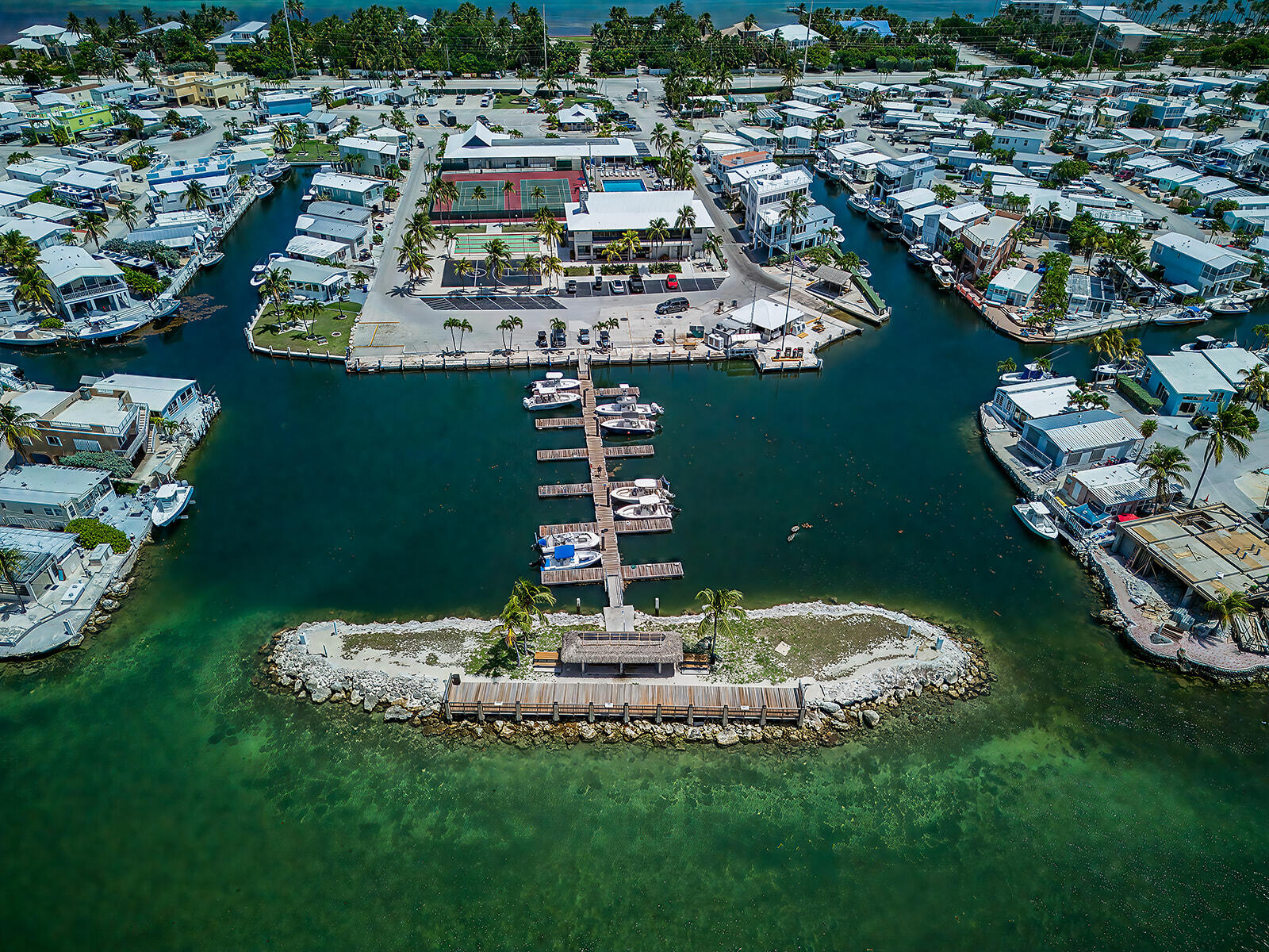 65821 Overseas Highway, Unit 35 Long Key, FL 33001 - Photo 77 of 82 an aerial view of a house with a yard