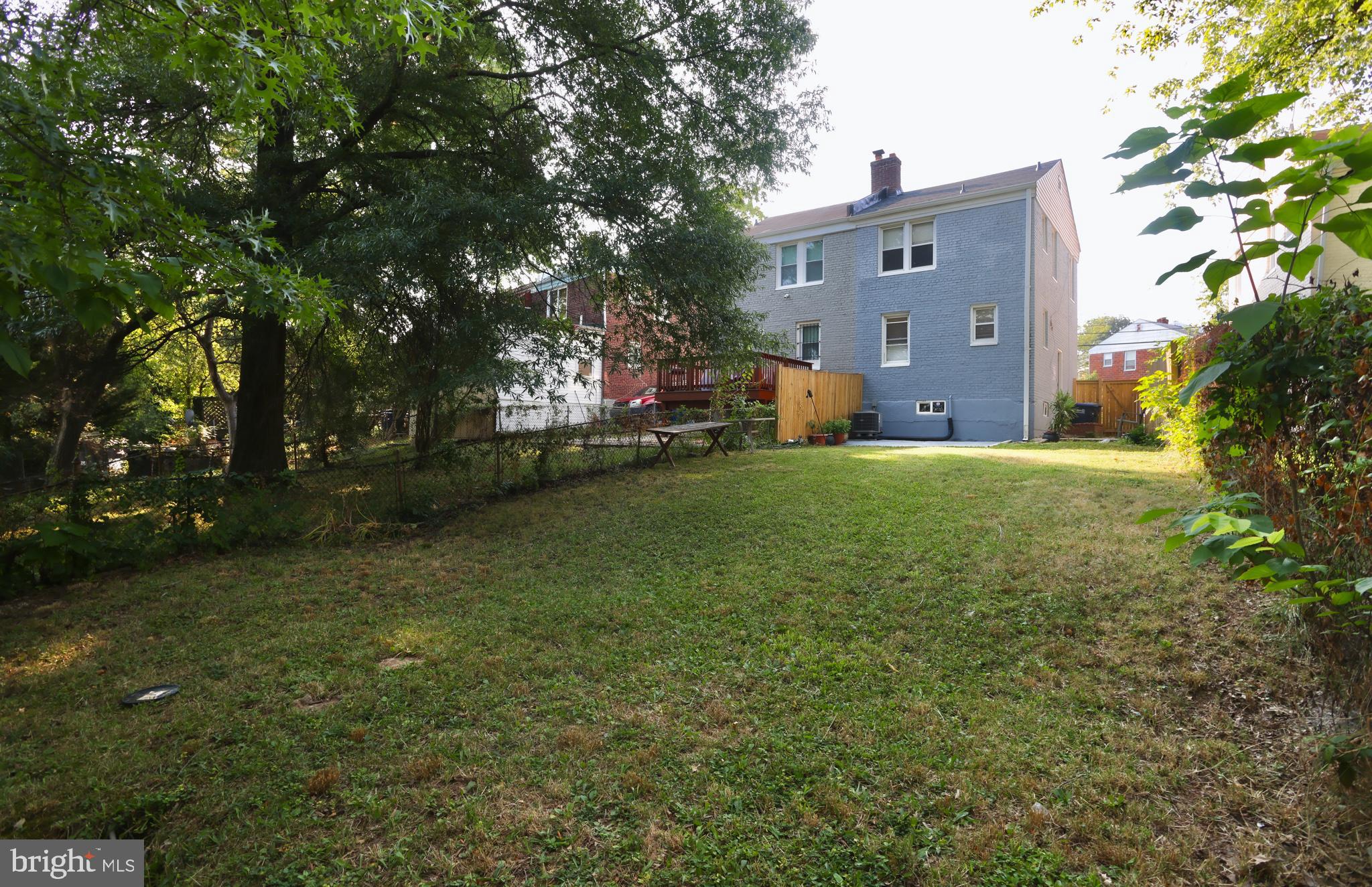 5424 B Street Southeast Washington, DC 20019 - Photo 25 of 28 Back Yard