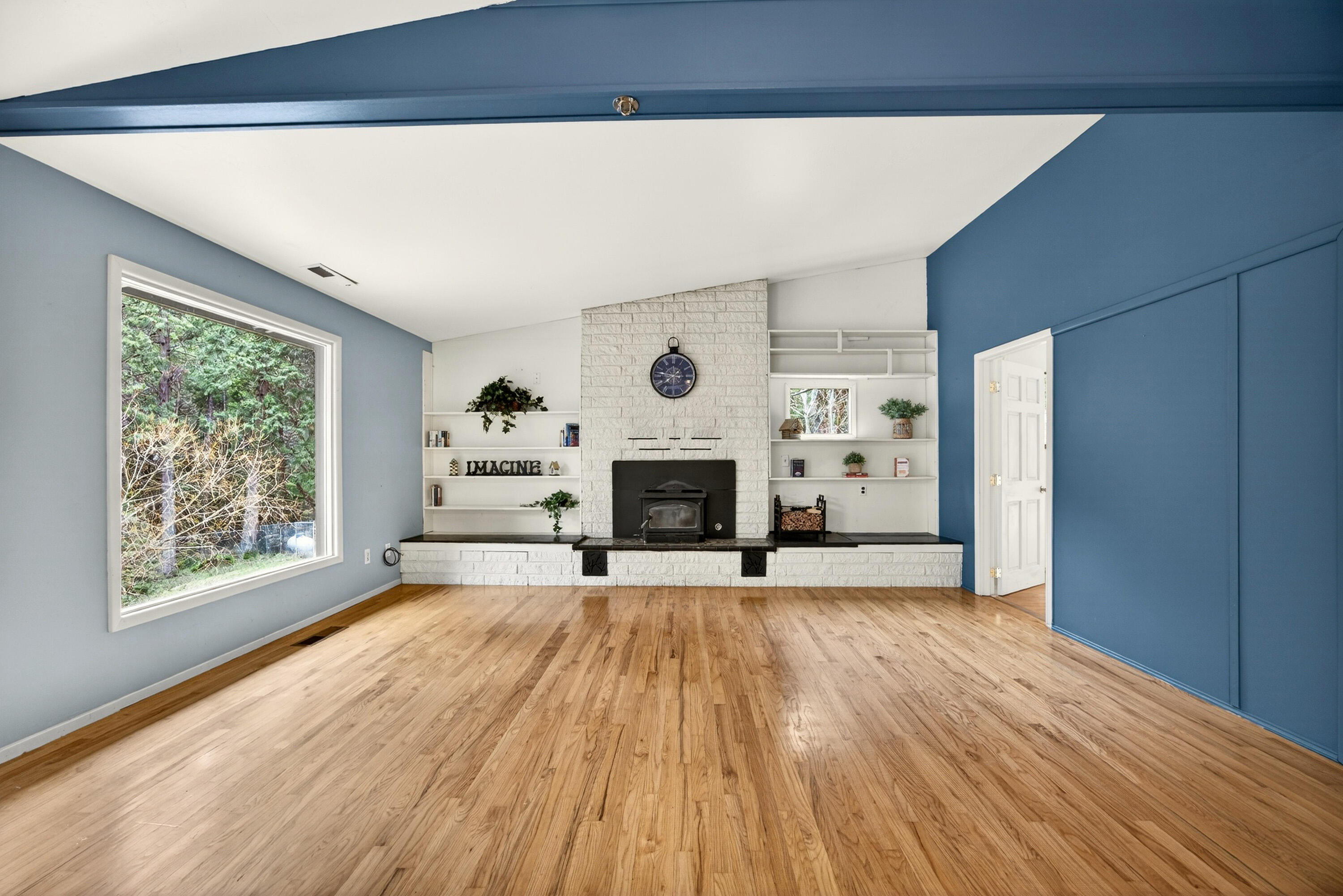 2922 Anderson Creek Road Talent, OR 97540 - Photo 2 of 37 Family room w/ wood stove.