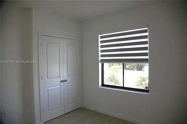 a view of a window in a room