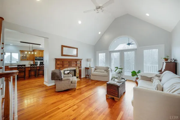a large kitchen with stainless steel appliances granite countertop a lot of counter space and cabinets
