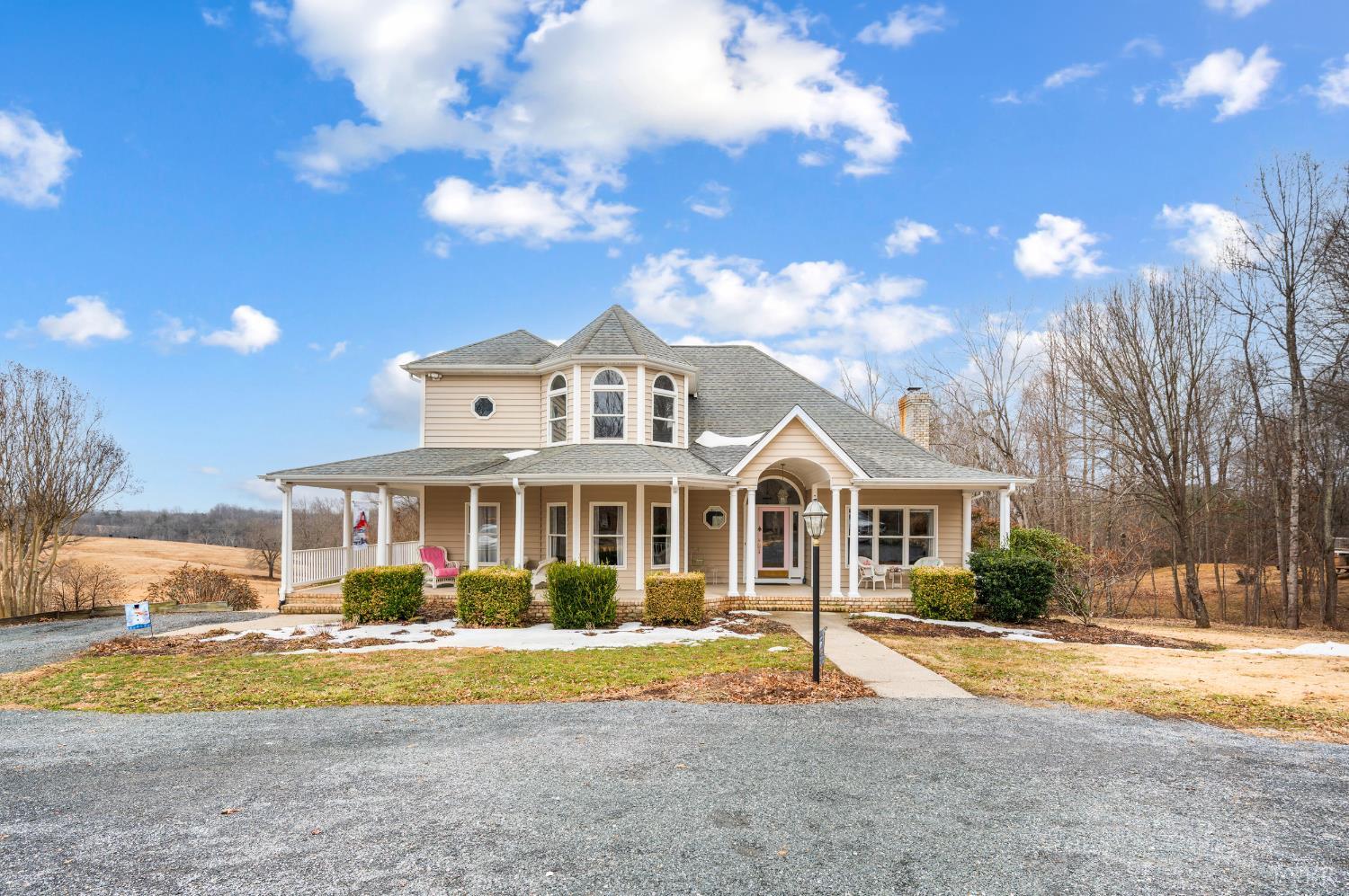 216 Burford Farm Road Monroe, VA 24574 - Photo 64 of 80 a front view of a house with a yard
