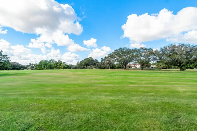 a view of building with outdoor space