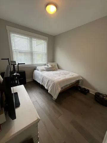 a view of livingroom with furniture and wooden floor