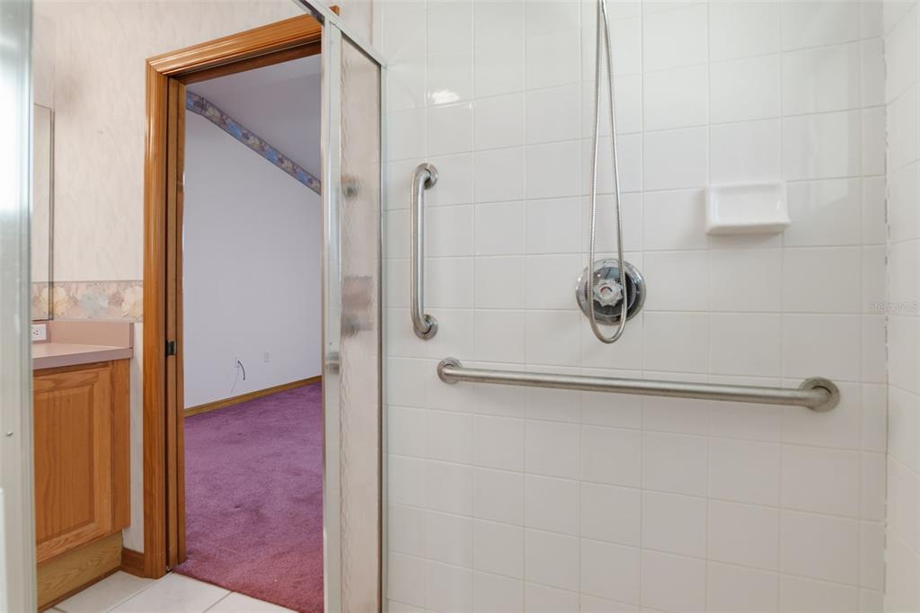 2409 South Spring Garden Avenue DeLand, FL 32720 - Photo 11 of 26 a bathroom with a shower