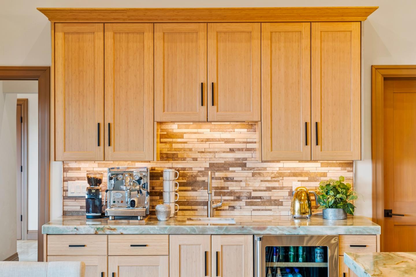1061 Summit Road Watsonville, CA 95076 - Photo 37 of 92 a bathroom with a granite countertop sink and a mirror
