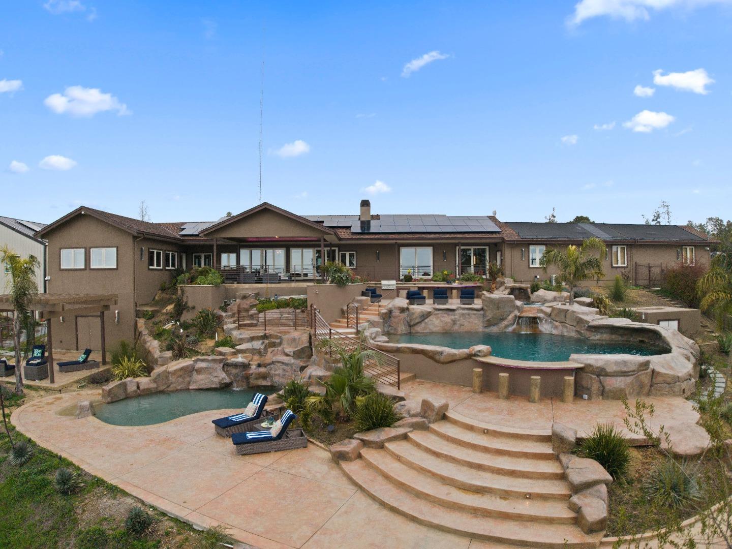 1061 Summit Road Watsonville, CA 95076 - Photo 57 of 84 a view of a house with swimming pool and sitting area